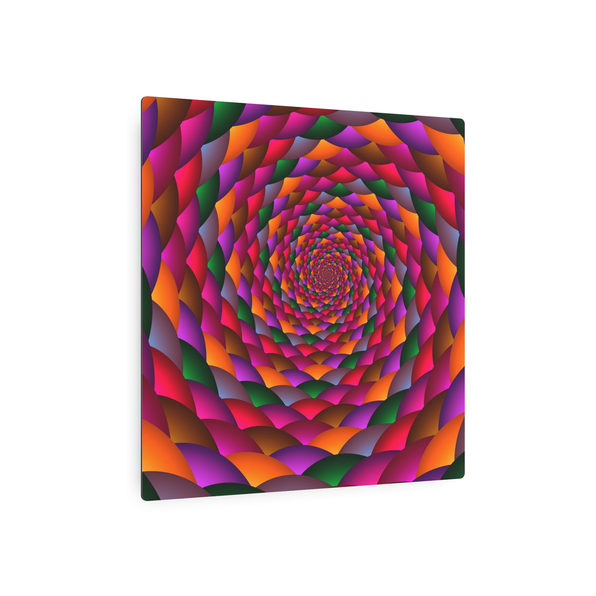 Colorful kaleidoscope. ChromaLuxe HD Metal Print