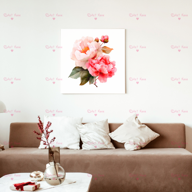 Pink peonies