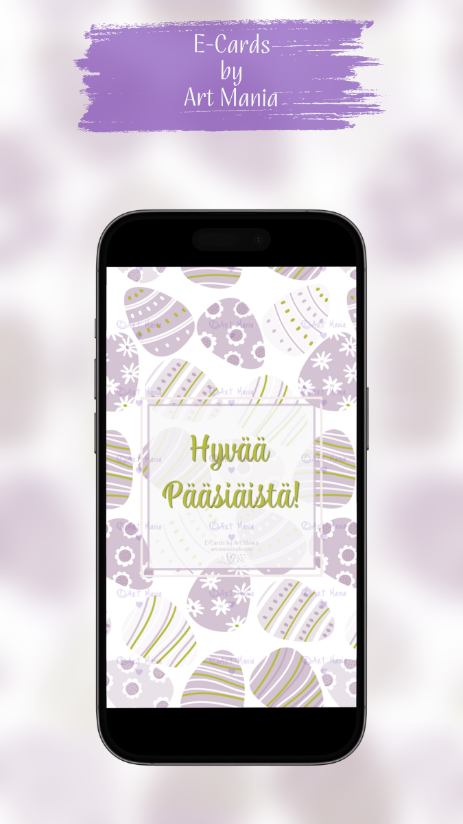 Happy Easter. Soft E-Card