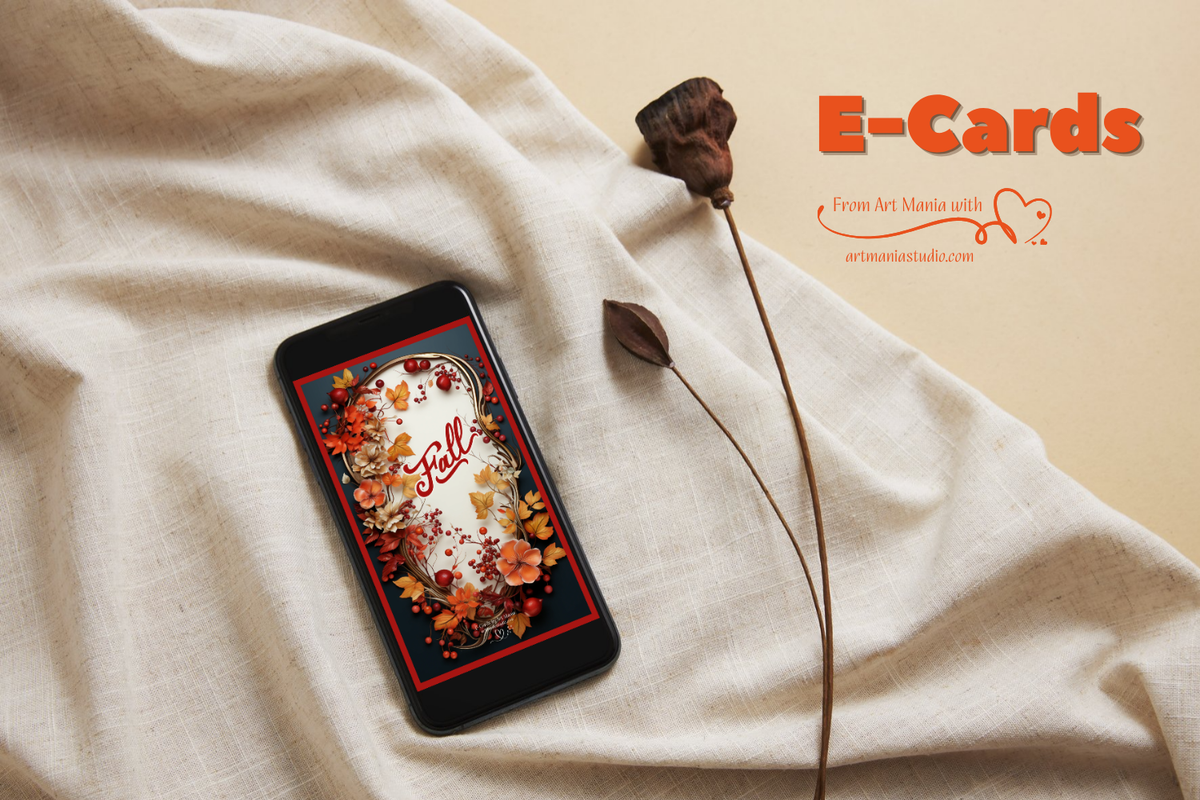 Fall. E-Card