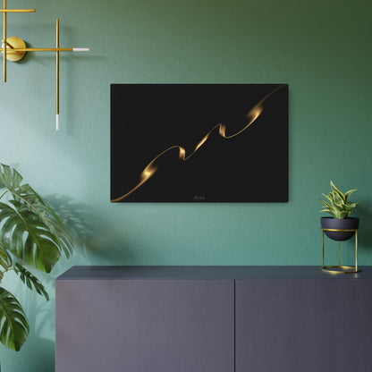 Golden spiral. ChromaLuxe HD Metal Print