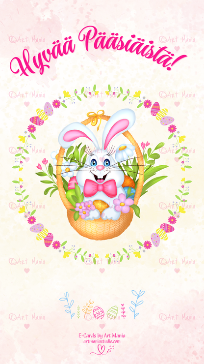 Funny bunny. E-Card