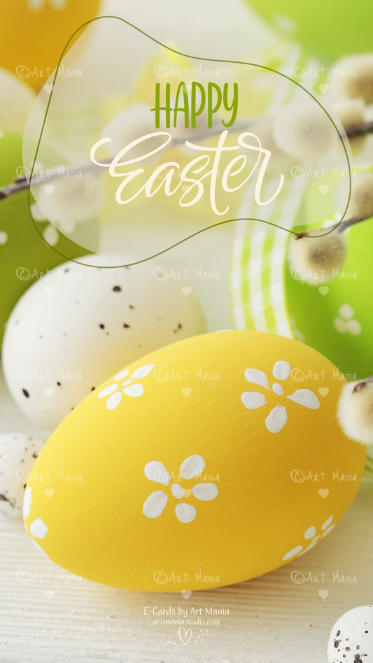 Happy Easter. E-Card