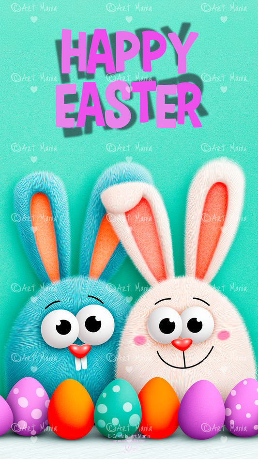 Happy Easter. E-Card