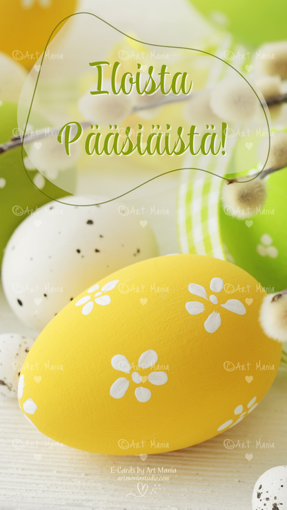 Happy Easter. E-Card