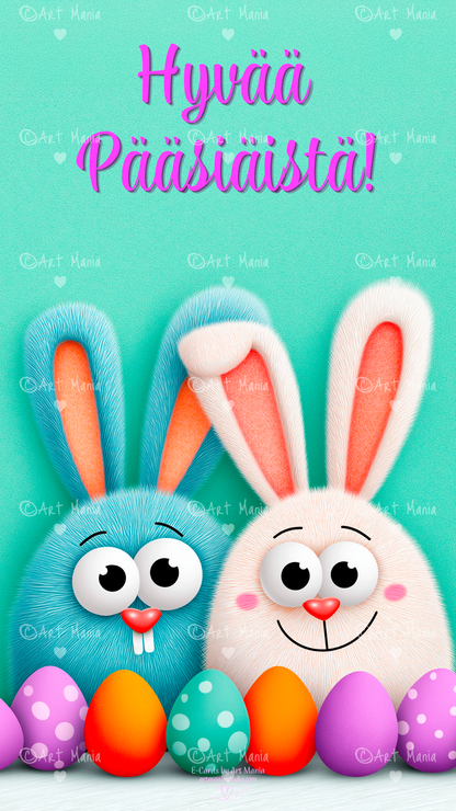 Happy Easter. E-Card