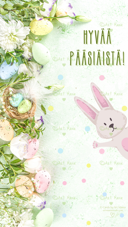Happy Easter. Funny E-Card
