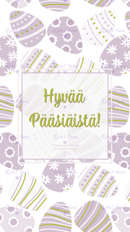 Happy Easter. Soft E-Card