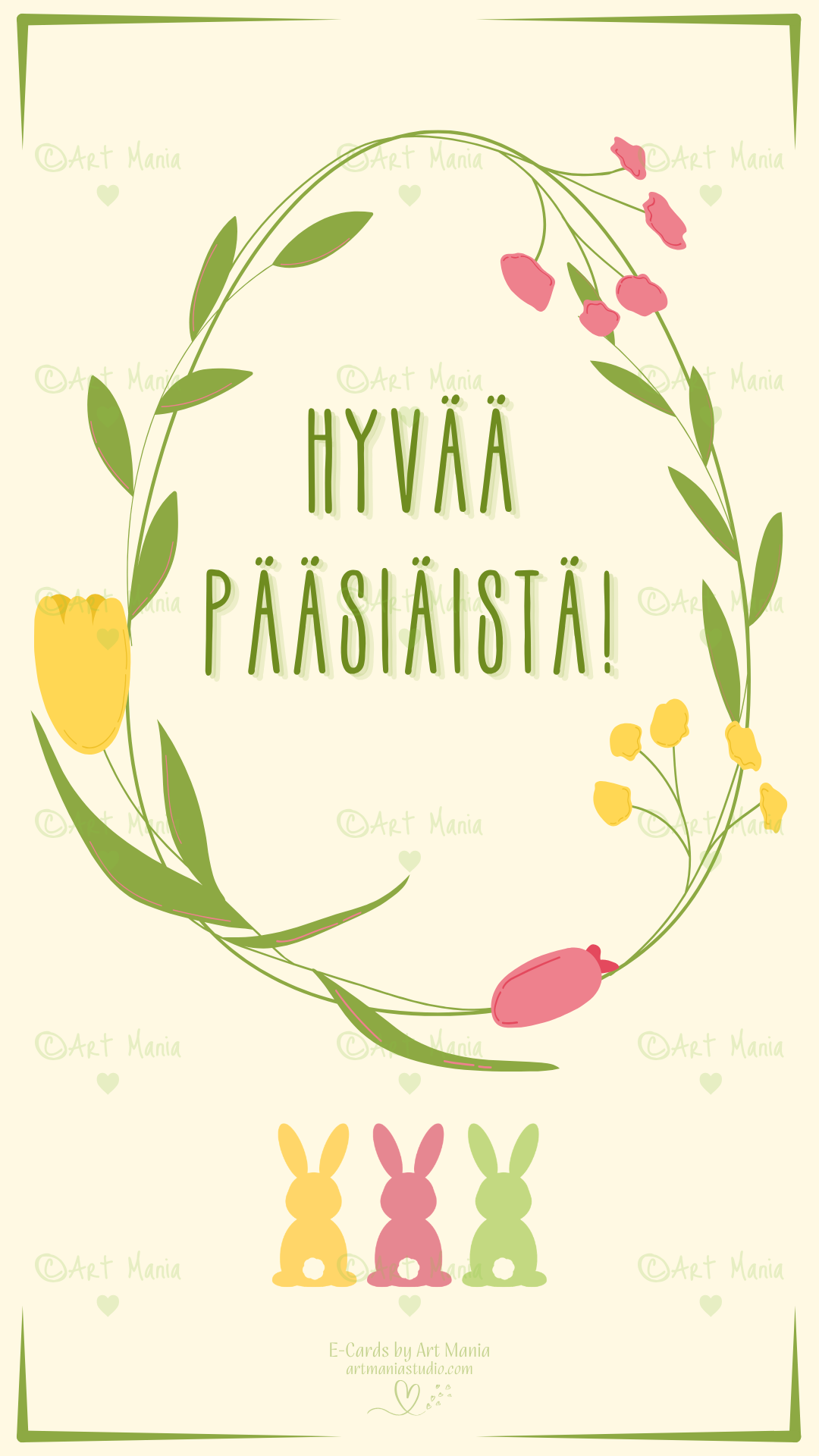 We wish you a very Happy Easter. E-Card