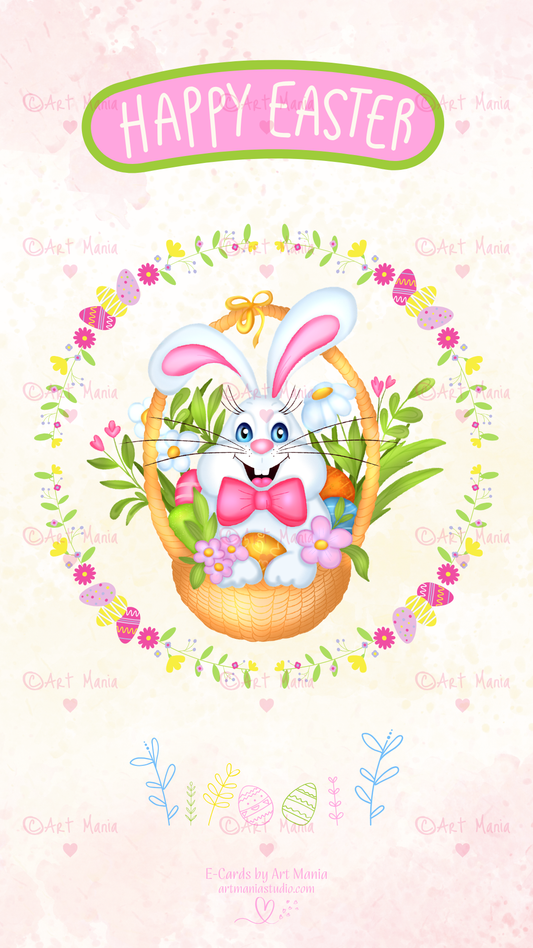 Funny bunny. E-Card