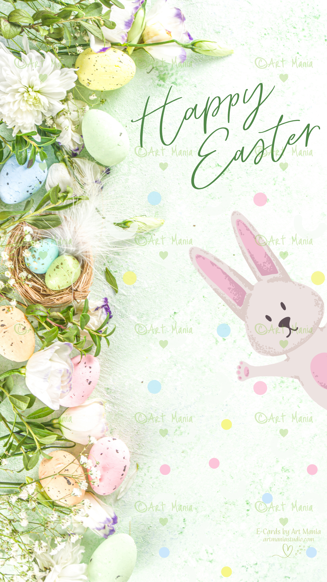Happy Easter. Funny E-Card