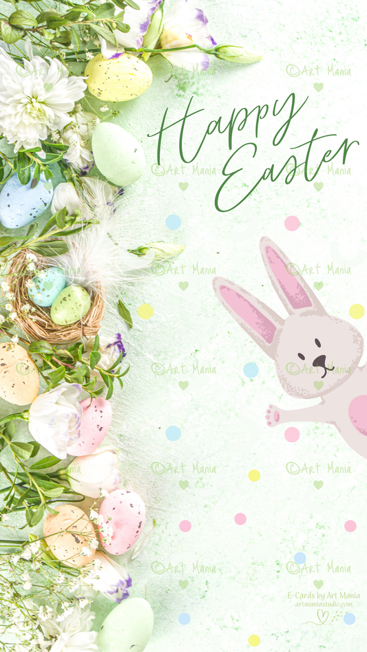 Happy Easter. Funny E-Card