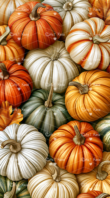 Pumpkins. Mobile wallpapers