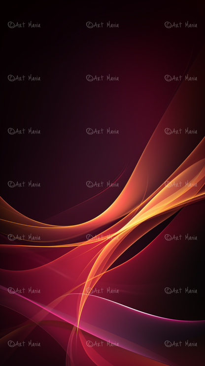 Bordo abstraction. Mobile wallpapers. Set of 3 Images