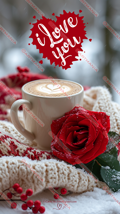 I love you. E-Card