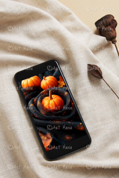 Halloween theme 05. Mobile wallpaper