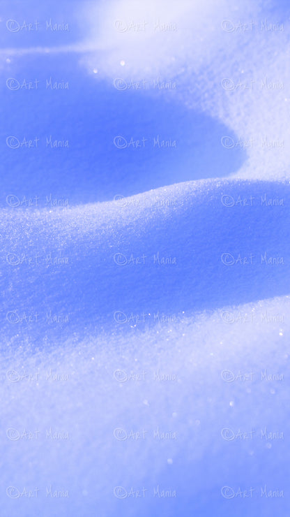 Pure snow. Mobile wallpaper