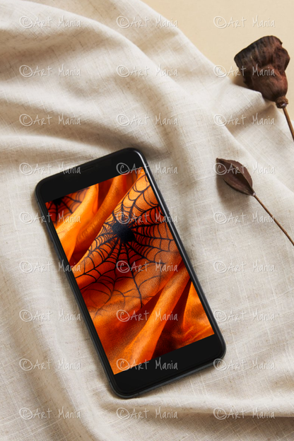 Halloween theme 01. Mobile wallpaper