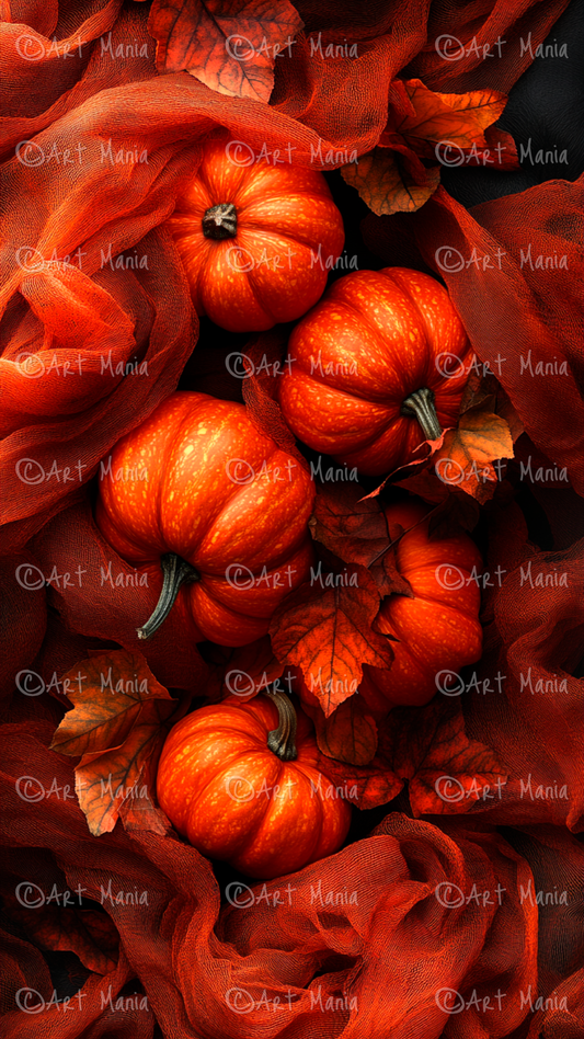 Pumpkins. Mobile wallpaper