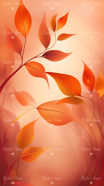 Autumn. Mobile wallpapers. Set of 3 Images