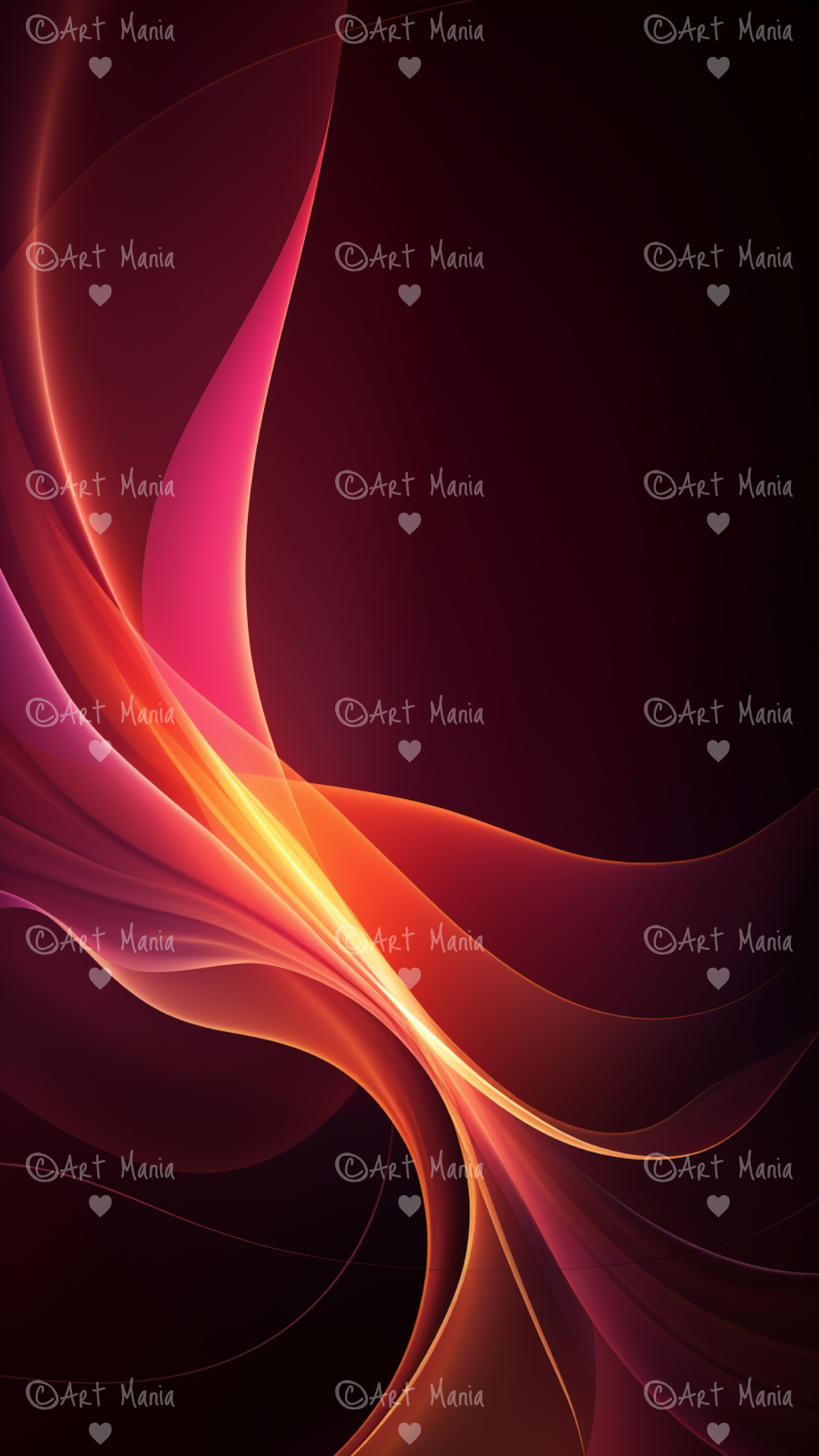 Bordo abstraction. Mobile wallpapers. Set 22