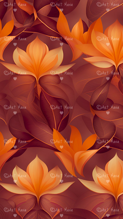 Autumn. Mobile wallpapers. Set of 3 Images