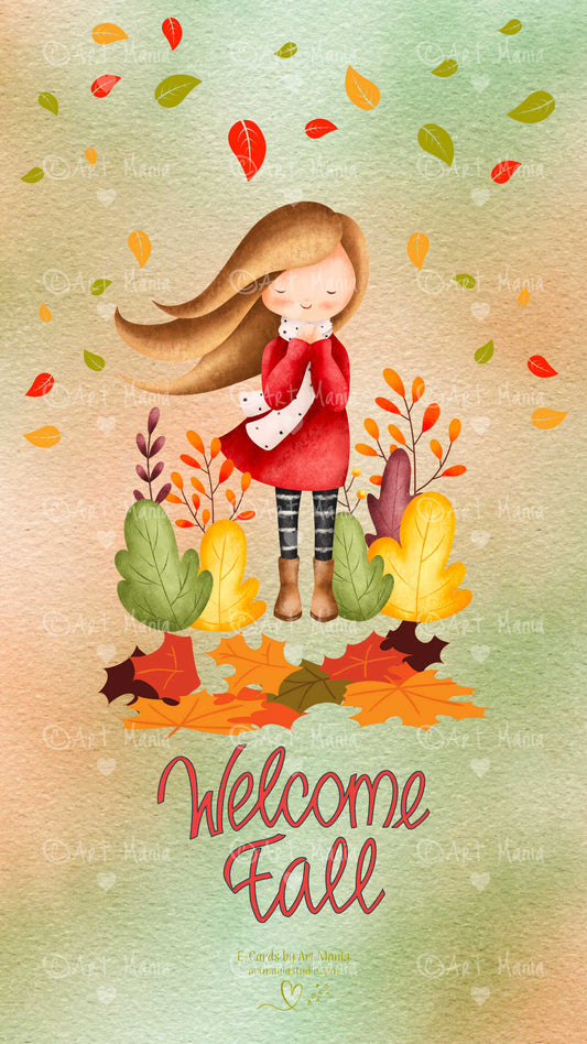 Welcome fall. E-Card
