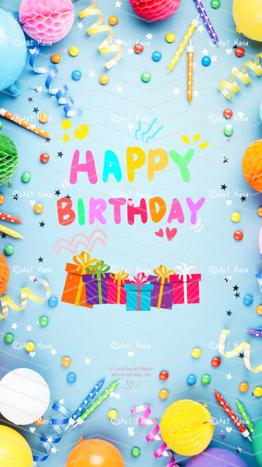 Happy Birthday! E-Card