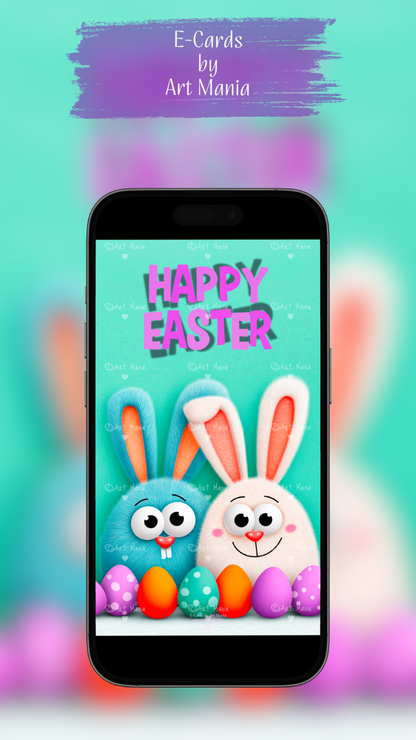 Happy Easter. E-Card