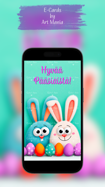 Happy Easter. E-Card