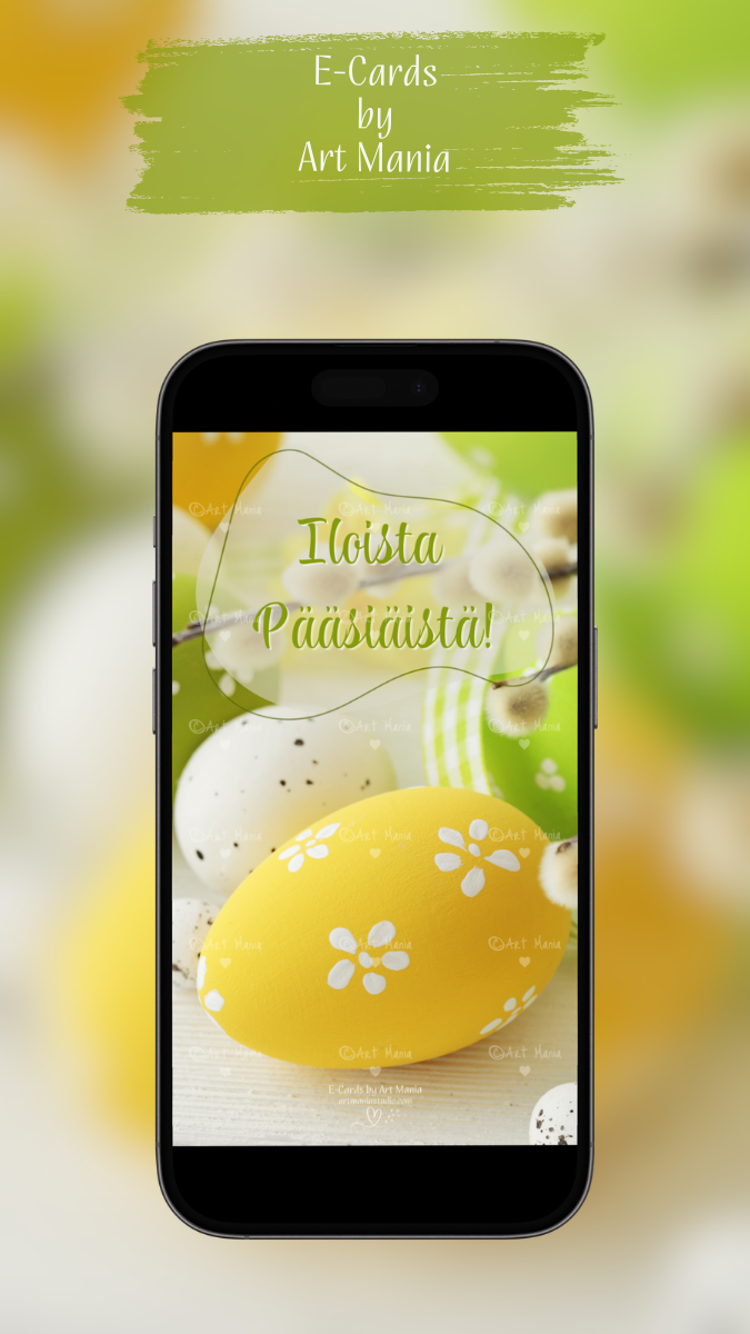 Happy Easter. E-Card