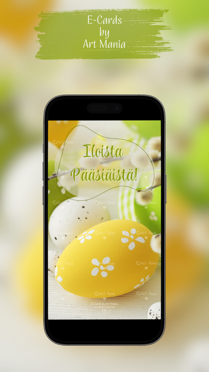 Happy Easter. E-Card