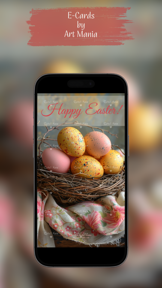 Happy Easter. E-Card