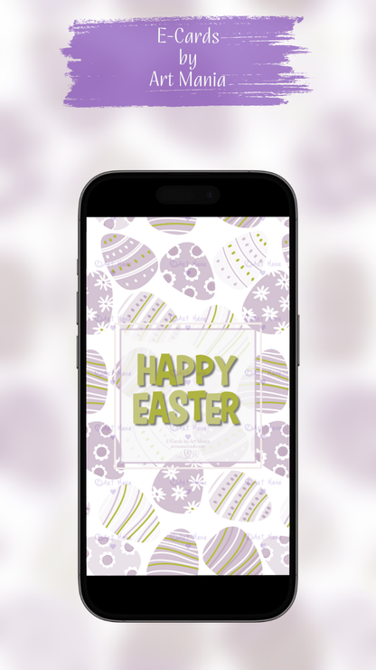 Happy Easter. Soft E-Card