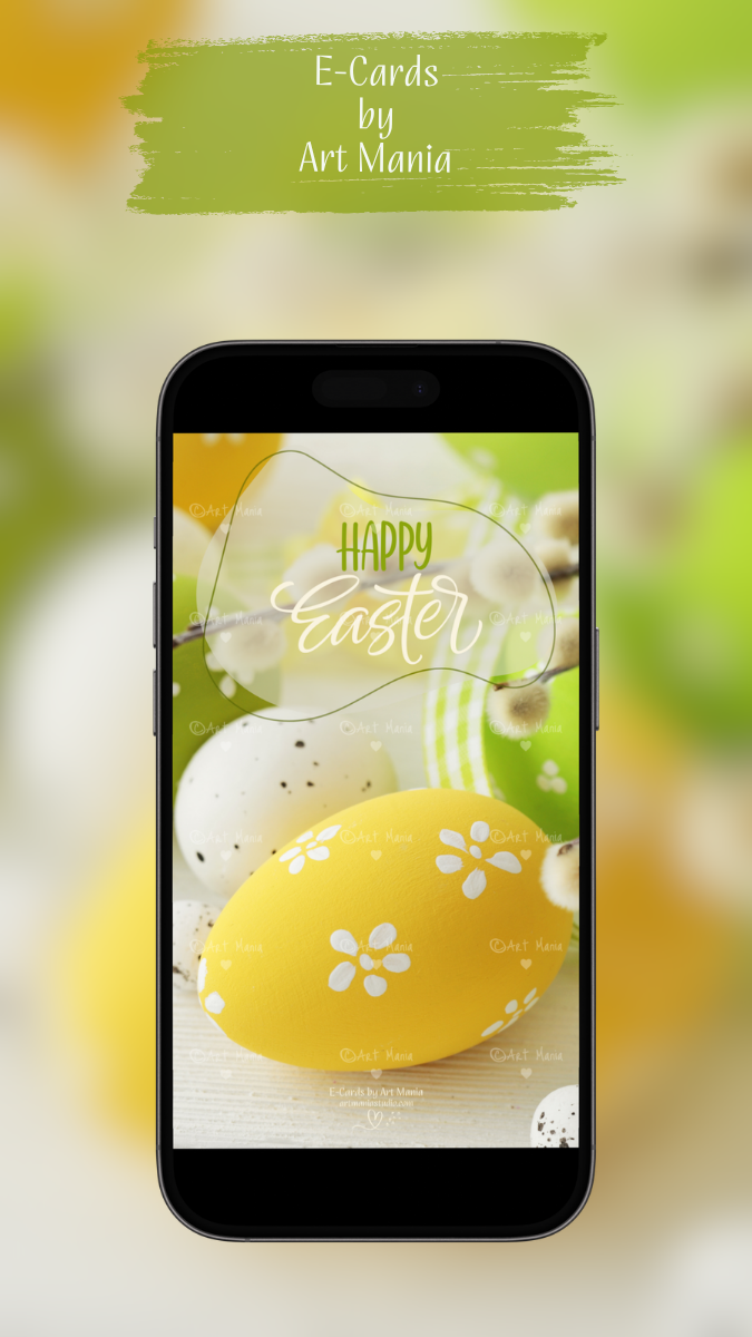 Happy Easter. E-Card