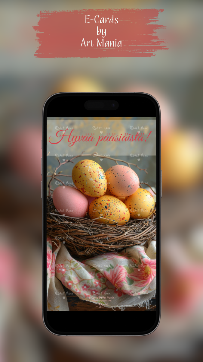Happy Easter. E-Card