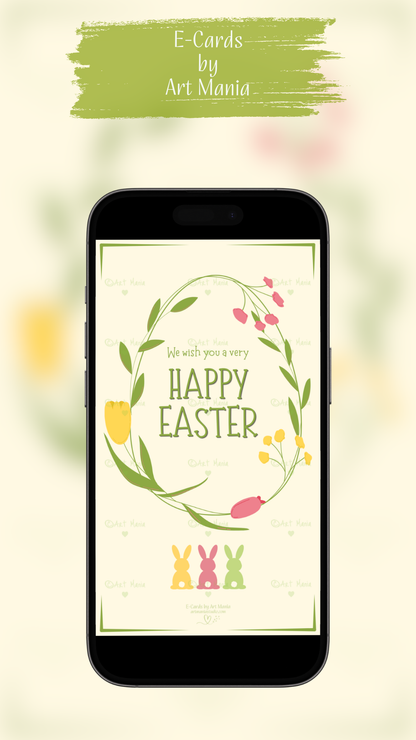 We wish you a very Happy Easter. E-Card