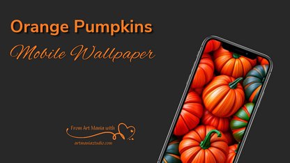 Pumpkins. Mobile wallpapers