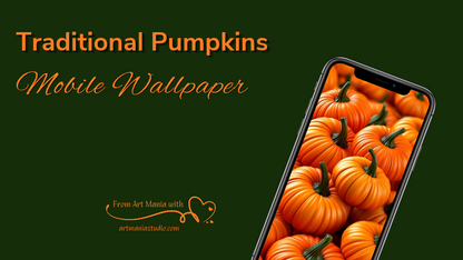 Pumpkins. Mobile wallpapers