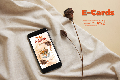 Hello Autumn. E-Card