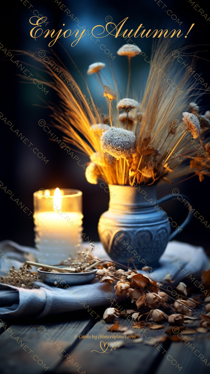 Enjoy Autumn. E-Card