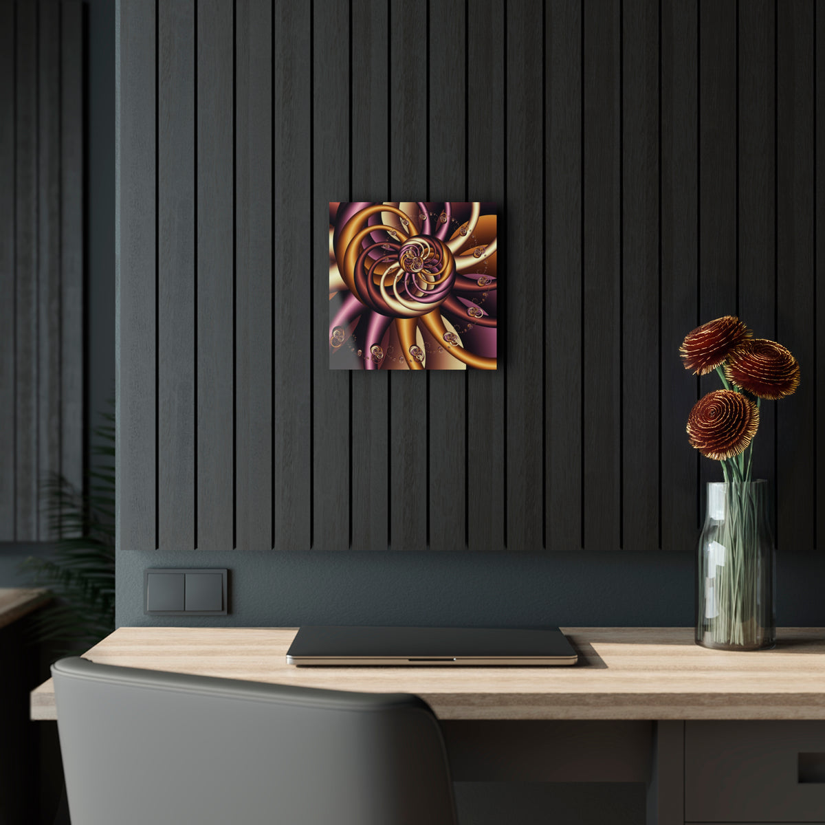 Cosmic spiral. Print Under Acrylic Glass