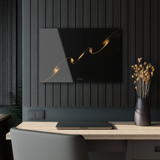 Golden spiral. Print Under Acrylic Glass