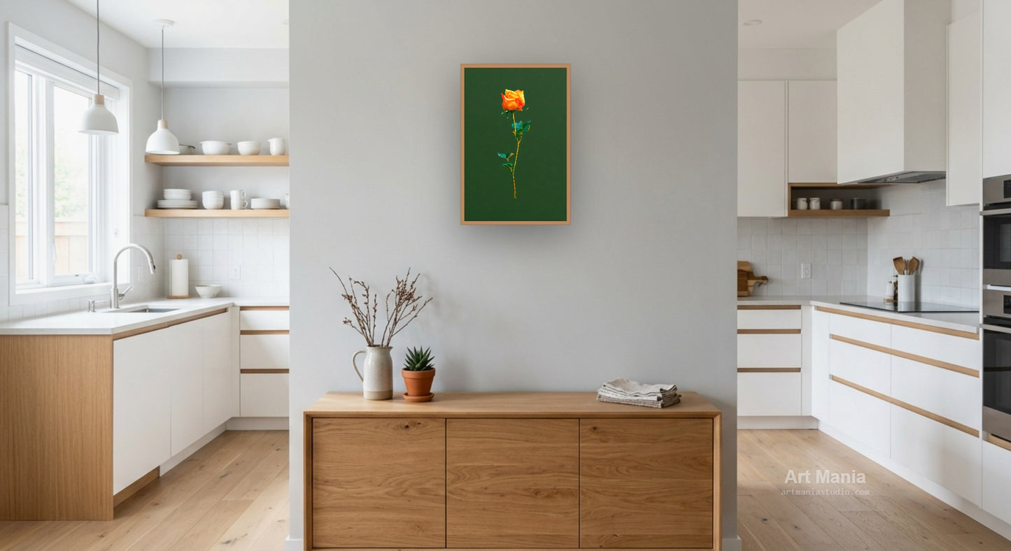 Orange rose