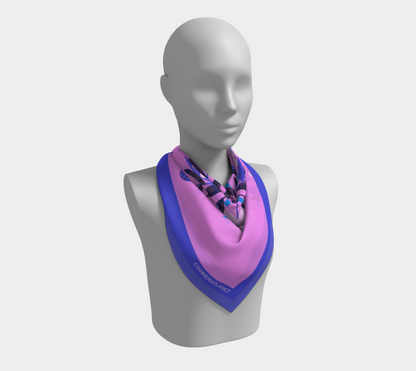 Elegant violet. Square Scarf