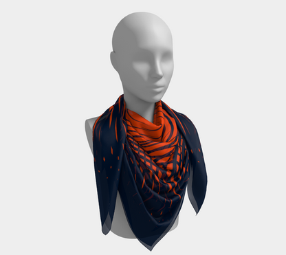 Abstract forms. Orange Scarf