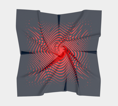 Abstract forms. Red Scarf
