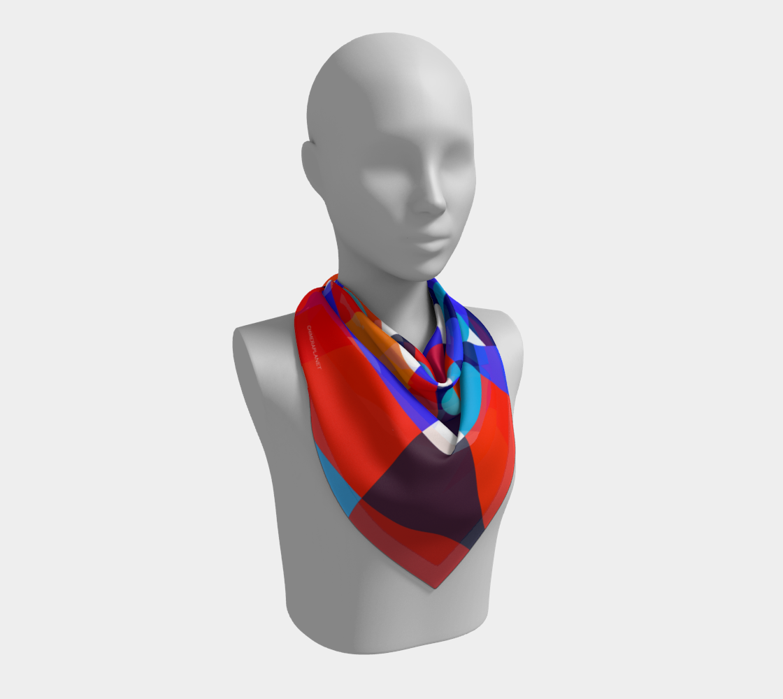 Colorful geometry. Scarf