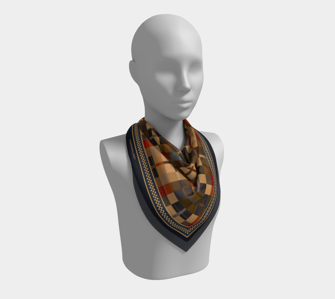 Cells. Brown Scarf