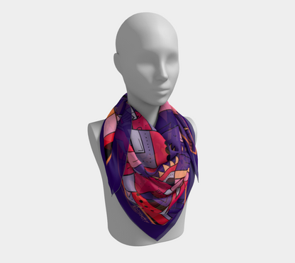 Funny doodles. Square Scarf